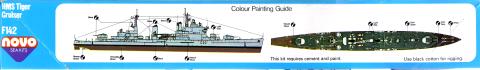 Схема окраски NOVO F142 HMS Tiger - Cruiser